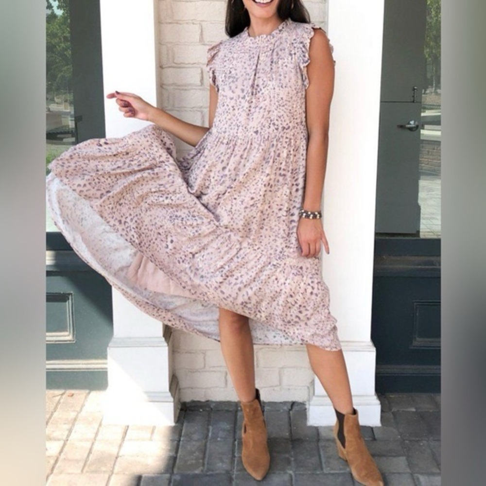 Karlie High Low Maxi Dress